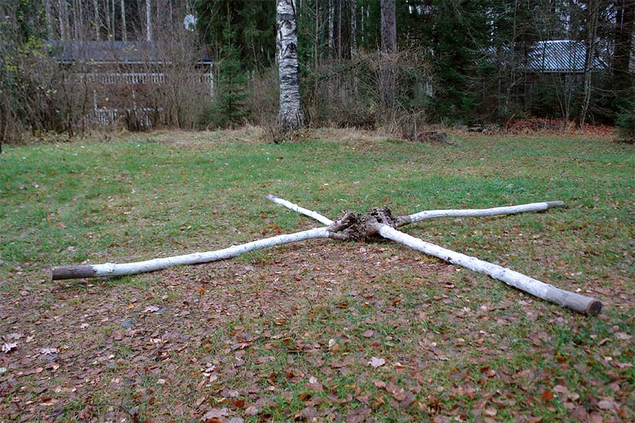 willow-ellipse - sculptures in the sculpture park, Open Air Museum POAM