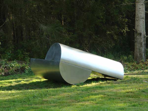 cor-ten steel sculpture - sculptures in the sculpture park, Open Air Museum POAM